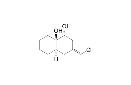 4-(Chloromethylene)bicyclo[4.4.0]decan-1,2-diol