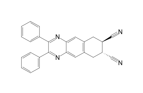 (7R,8R)-2,3-diphenyl-6,7,8,9-tetrahydrobenzo[g]quinoxaline-7,8-dicarbonitrile
