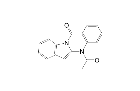 Indolo[2,1-b]quinazolin-12(5H)-one, 5-acetyl-