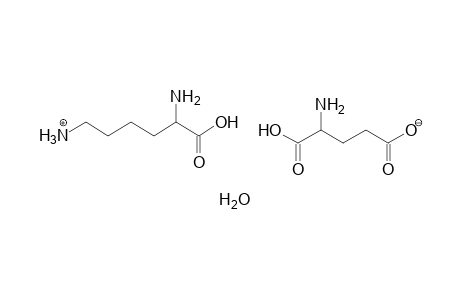 L-lysine, L-glutamate (1:1), monohydrate