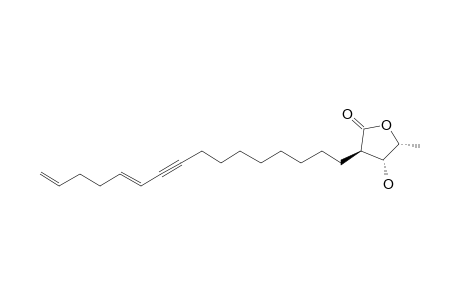 (3R,4R,5R)-3-[(11E)-Hexadeca-11,15-dien-9-ynyl]-4-hydroxy-5-methyloxolan-2-one