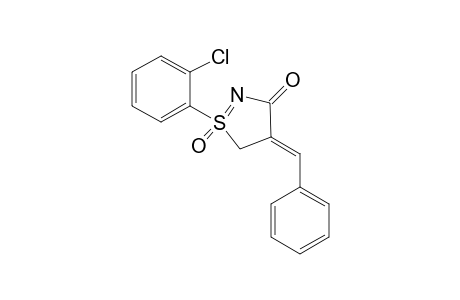 (Z)-4-Benzylidene-1-(2-chlorophenyl)-4,5-dihydro-3H-1.lambda.6-isothiazol-3-one-1-oxide