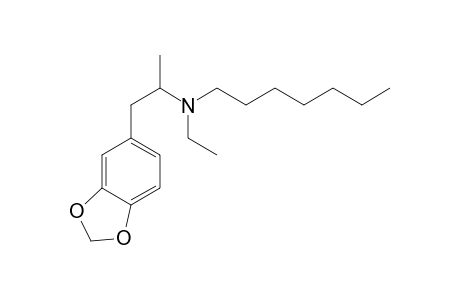 N-Ethyl-N-heptyl-1-(3,4-methylenedioxyphenyl)propan-2-amine