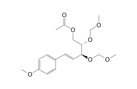 (E)-(3S,4S)-5-Acetoxy-3,4-bis[(methoxymethyl)oxy]-1-(4-methoxyphenyl)pent-1-ene