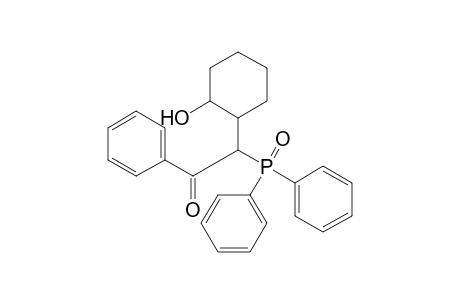 2-[2-phenyl-2-oxo-1-(diphenylphosphinoyl)ethyl]cyclohexan-1-ol