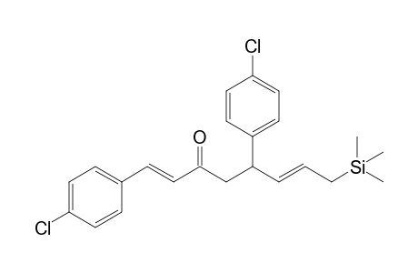 8-(Trimethylsilyl)-1,5-bis(p-chlorophenyl)octa-1,6-dien-3-one