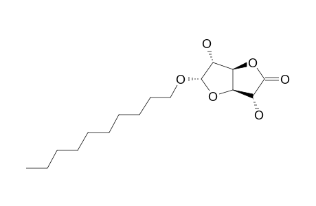 N-DECYL-ALPHA-D-GLUCOFURANOSIDURONO-6,3-LACTONE