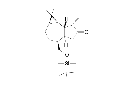 (1aR,4S,4aR,7S,7aR,7bS)-4-[[tert-butyl(dimethyl)silyl]oxymethyl]-1,1,7-trimethyl-2,3,4,4a,5,7,7a,7b-octahydro-1aH-cyclopropa[e]azulen-6-one