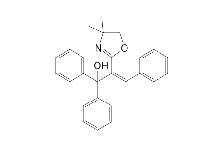 (Z)-2-(4,4-dimethyl-2-oxazolin-2-yl)-1,1,3-triphenyl-prop-2-en-1-ol