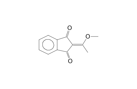 2-(1-METHOXYETHYLIDENE)-INDANE-1,3-DIONE