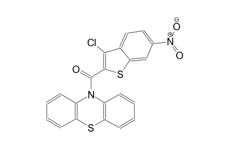 10-[(3-chloro-6-nitro-1-benzothien-2-yl)carbonyl]-10H-phenothiazine