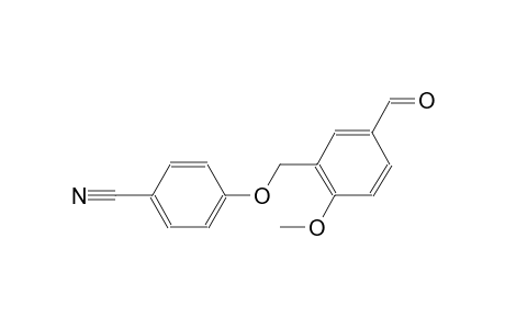 4-[(5-formyl-2-methoxybenzyl)oxy]benzonitrile