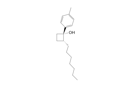 (Z)-2-Heptyl-1-(4-methylphenyl)cyclobutanol