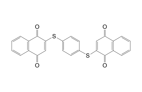 2,2'-(1,4-Phenylenedithio)bis(1,4-naphthoquinone)