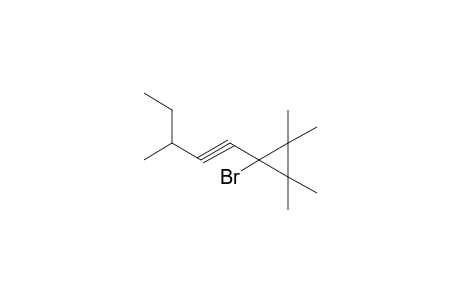 Cyclopropane, 1-bromo-1-(3-methyl-1-pentenylidene)-2,2,3,3-tetramethyl-