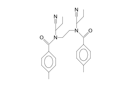 2,2'-(1,2-Ethanediyl[N,N'-di-4-toluoyl]diimino)dibutanenitrile