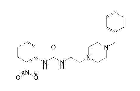 urea, N-(2-nitrophenyl)-N'-[2-[4-(phenylmethyl)-1-piperazinyl]ethyl]-