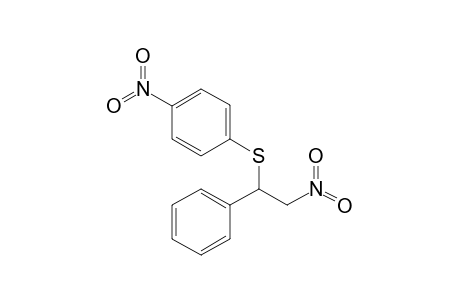 (2-Nitro-1-phenylethyl)(4-nitrophenyl)sulfide
