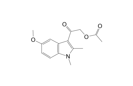 2-(5-Methoxy-1,2-dimethyl-1H-indol-3-yl)-2-oxoethyl acetate