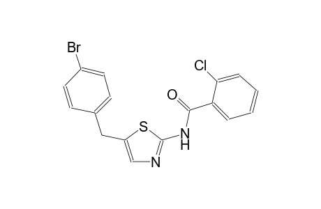 benzamide, N-[5-[(4-bromophenyl)methyl]-2-thiazolyl]-2-chloro-