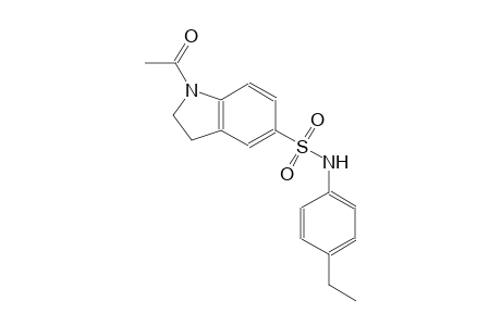 1-acetyl-N-(4-ethylphenyl)-5-indolinesulfonamide