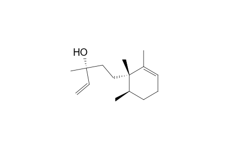 (3R)-3-methyl-5-[(1S,6R)-1,2,6-trimethyl-1-cyclohex-2-enyl]-1-penten-3-ol