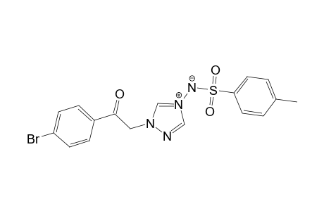 1-(4'-Bromophenacyl)-4-(toluenesulfonyl)imino-1H-1,2,4-triazolium ylide