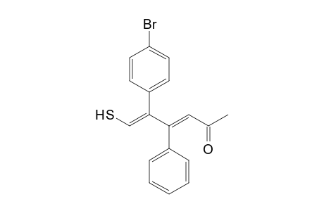 1-Mercapto-2-(4-bromophenyl)-3-phenylhexa-1,3-dien-5-one