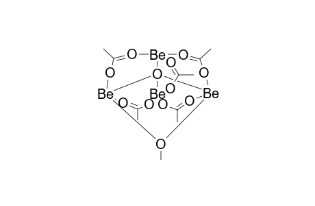Beryllium, pentakis(acetato)methoxyoxotetra-
