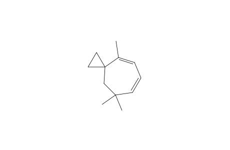 Spiro[2.6]nona-4,6-diene, 4,8,8-trimethyl-