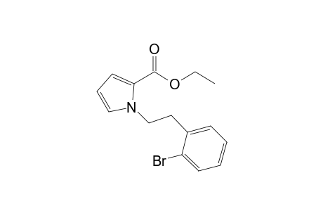 Ethyl 1-[2-(2-bromophenyl)ethyl]-1H-pyrrole-2-carboxylate