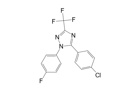 1H-1,2,4-Triazole, 5-(4-chlorophenyl)-1-(4-fluorophenyl)-3-(trifluoromethyl)-