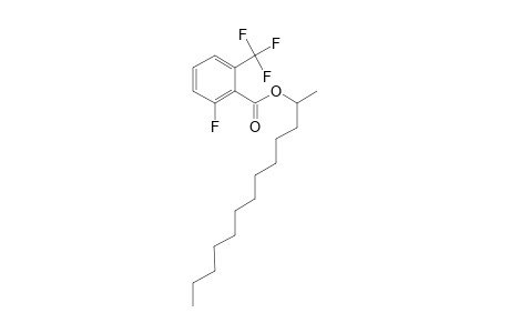 2-Fluoro-6-trifluoromethylbenzoic acid, 2-tridecyl ester