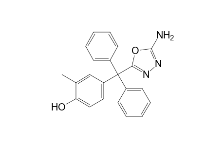alpha4-(5-amino-1,3,4-oxadiazol-2-yl)-alpha4, alpha4-diphenyl-2,4-xylenol