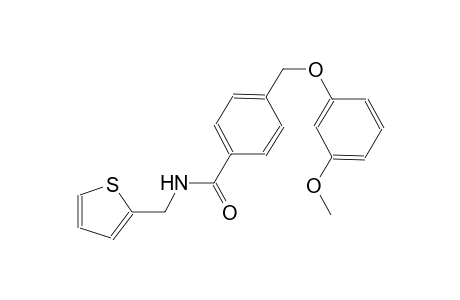 4-[(3-methoxyphenoxy)methyl]-N-(2-thienylmethyl)benzamide