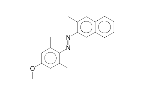 (4-Methoxy-2,6-dimethyl-phenyl)-(3-methyl-naphthalen-2-yl)-diazene