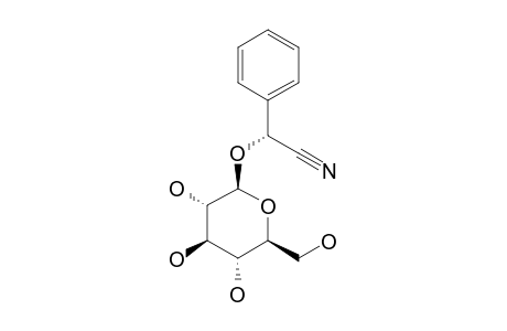 PRUNASIN;(R)-BETA-D-GLUCOPRANOSYLOXY-PHENYLACETONITRILE