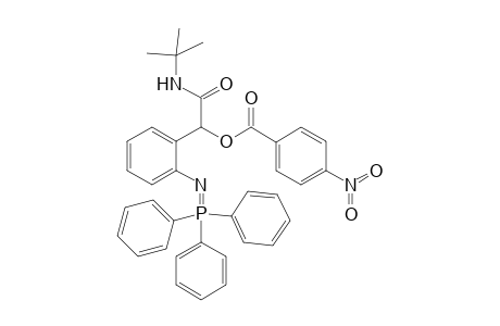 2-(tert-Butylamino)-1-(2-(triphenylphosphoranylidene) aminophenyl)-2-oxoethyl 4-nitrobenzoate