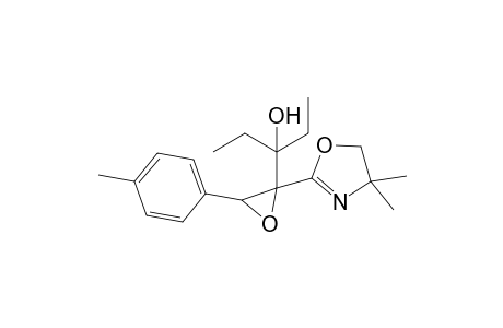 (E)-1,2-Epoxy-3-ethyl-2-(4,4-dimethyl-2-oxazolin-2-yl)-1-p-tolylpentan-3-ol