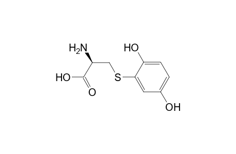 (2R)-2-amino-3-[(2,5-dihydroxyphenyl)thio]propanoic acid