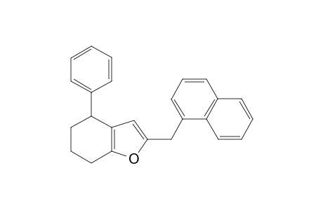 2-(Naphthalen-1-ylmethyl)-4-phenyl-4,5,6,7-tetrahydrobenzofuran