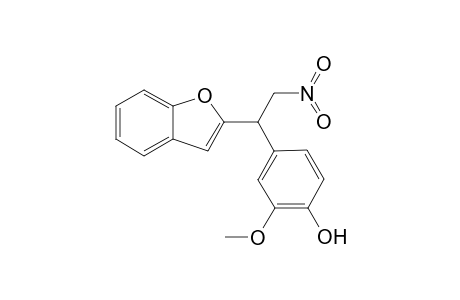 2-[2'-Nitro-1-(3"-methoxy-4''-hydroxyphenyl)ethyl]-benzofuran