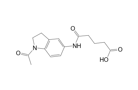 4-[(1-acetyl-2,3-dihydro-1H-indol-5-yl)carbamoyl]butanoic acid