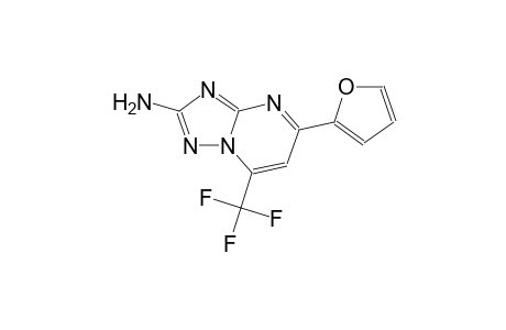 5-(2-furyl)-7-(trifluoromethyl)[1,2,4]triazolo[1,5-a]pyrimidin-2-amine