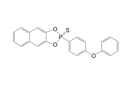 2-(p-Phenoxyphenyl)napho[1,3,2]dioxaphosphole-2-sulfide