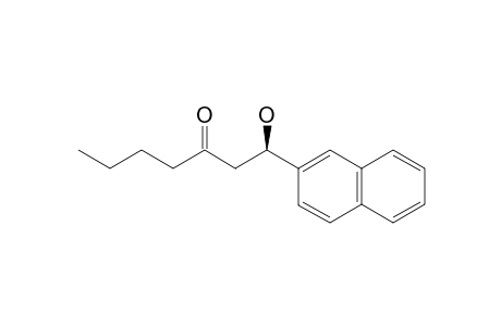 (+)-(R)-1-HYDROXY-1-(2-NAPHTHYL)-3-HEPTANONE