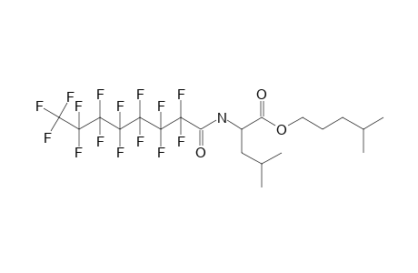 L-Leucine, N-pentadecafluorooctanoyl-, isohexyl ester