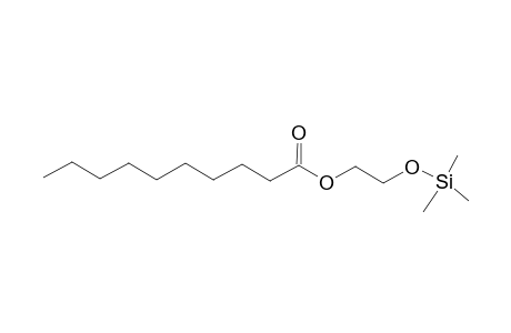 2-hydroxyethyl decanoate, TMS derivative
