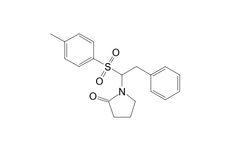 1-(1-Tosyl-2-phenylethyl)-2-pyrrolidinone