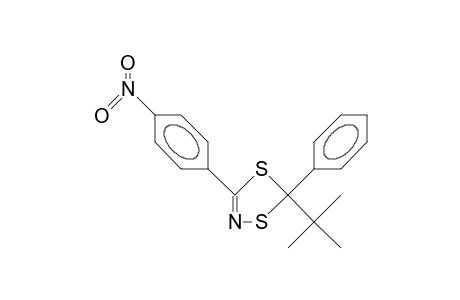 5-tert-Butyl-3-(4-nitro-phenyl)-5-tert-butyl-5H-1,4,2-dithiazole